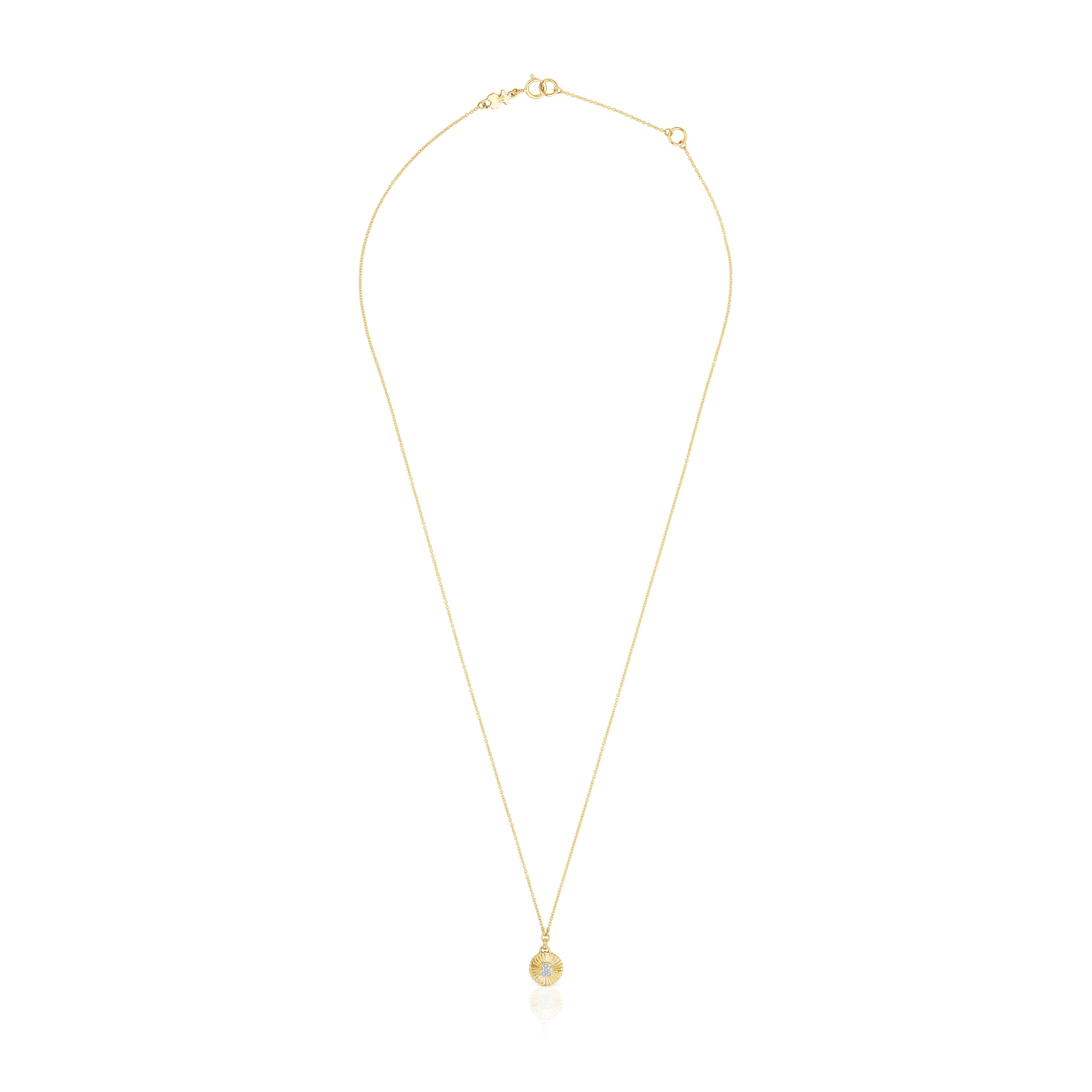 Collar de oro y diamantes Iris Motif