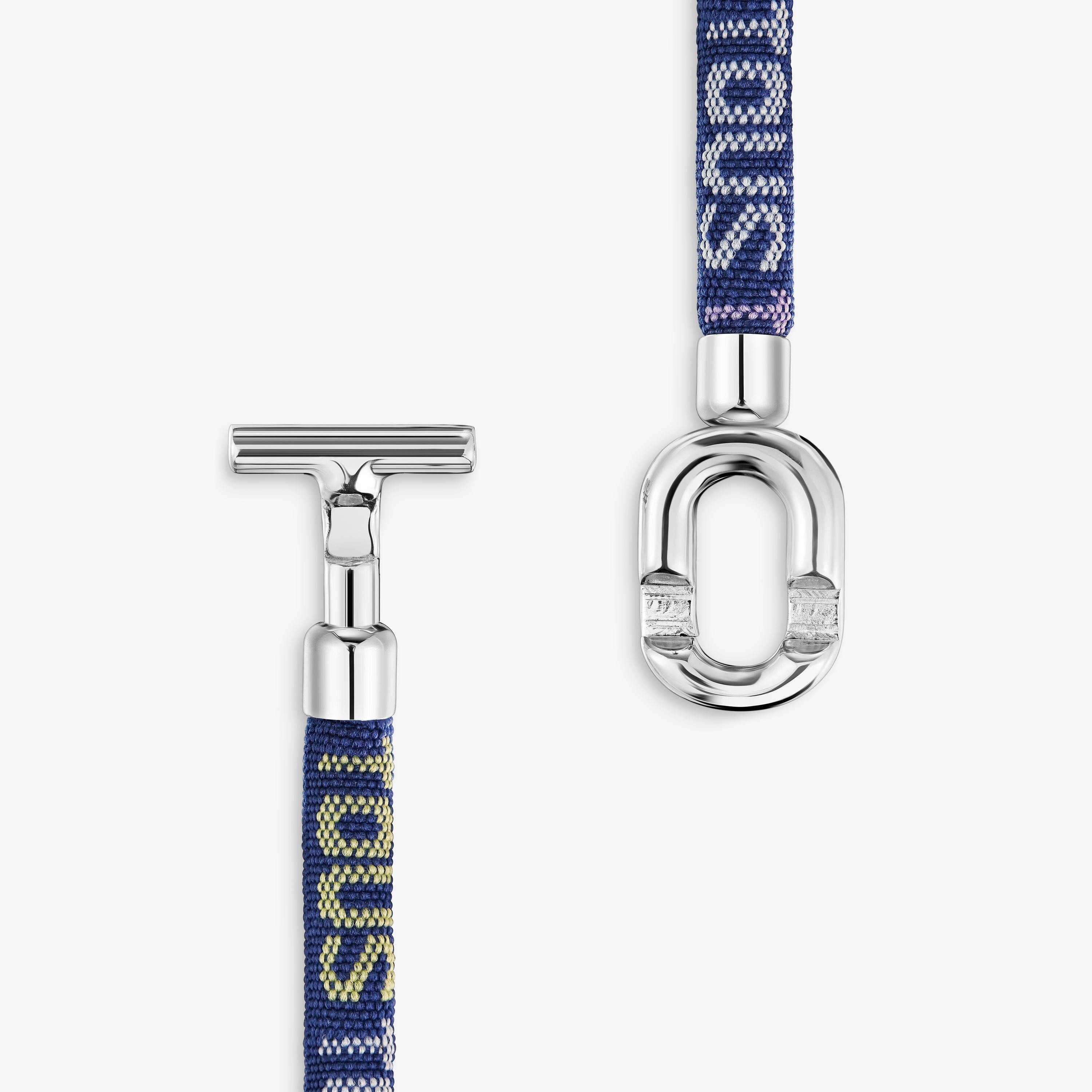 TOUS MANIFESTO Bracelet in silver with cord