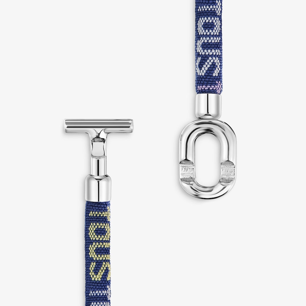 TOUS MANIFESTO Bracelet in silver with cord