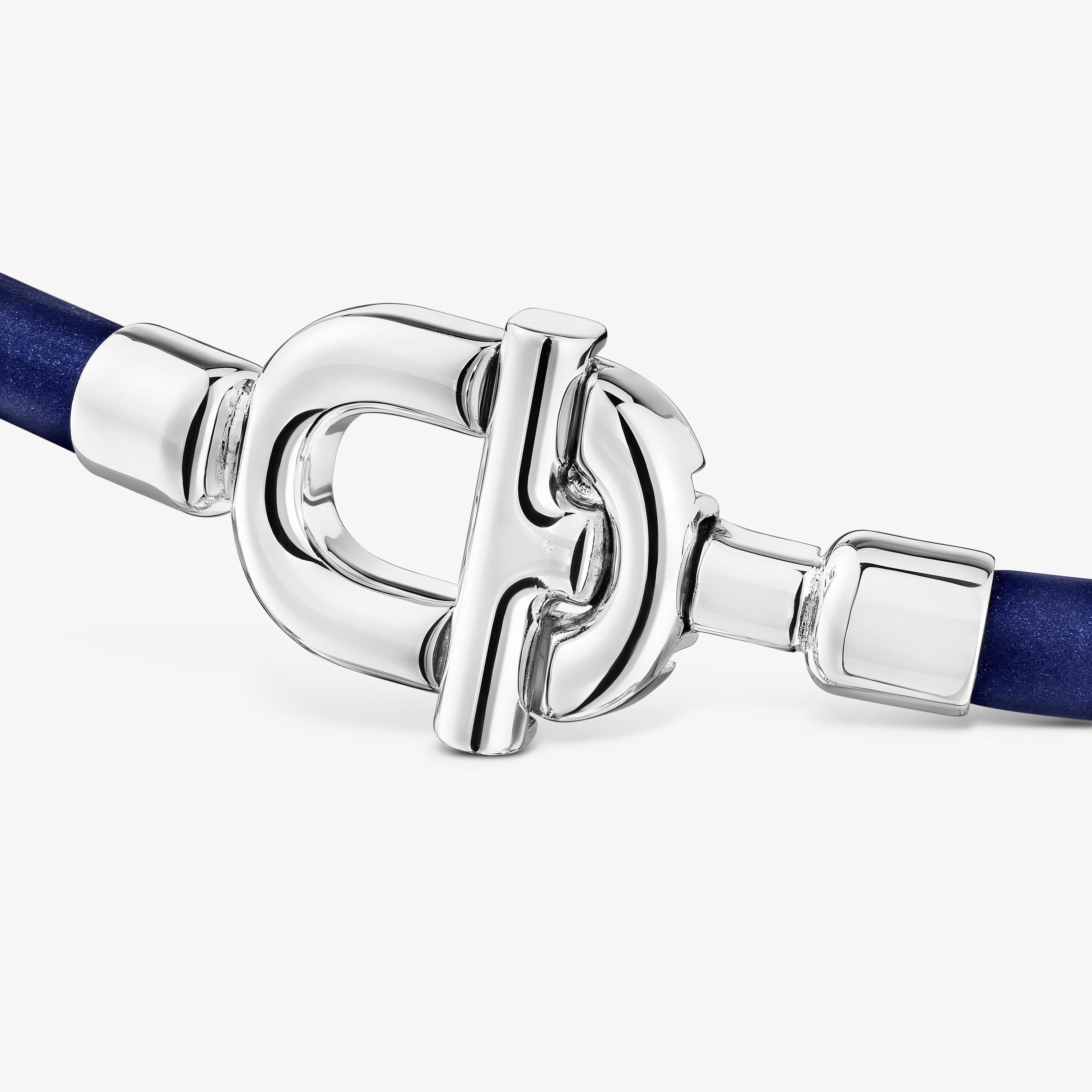 TOUS MANIFESTO Bracelet in silver with nylon