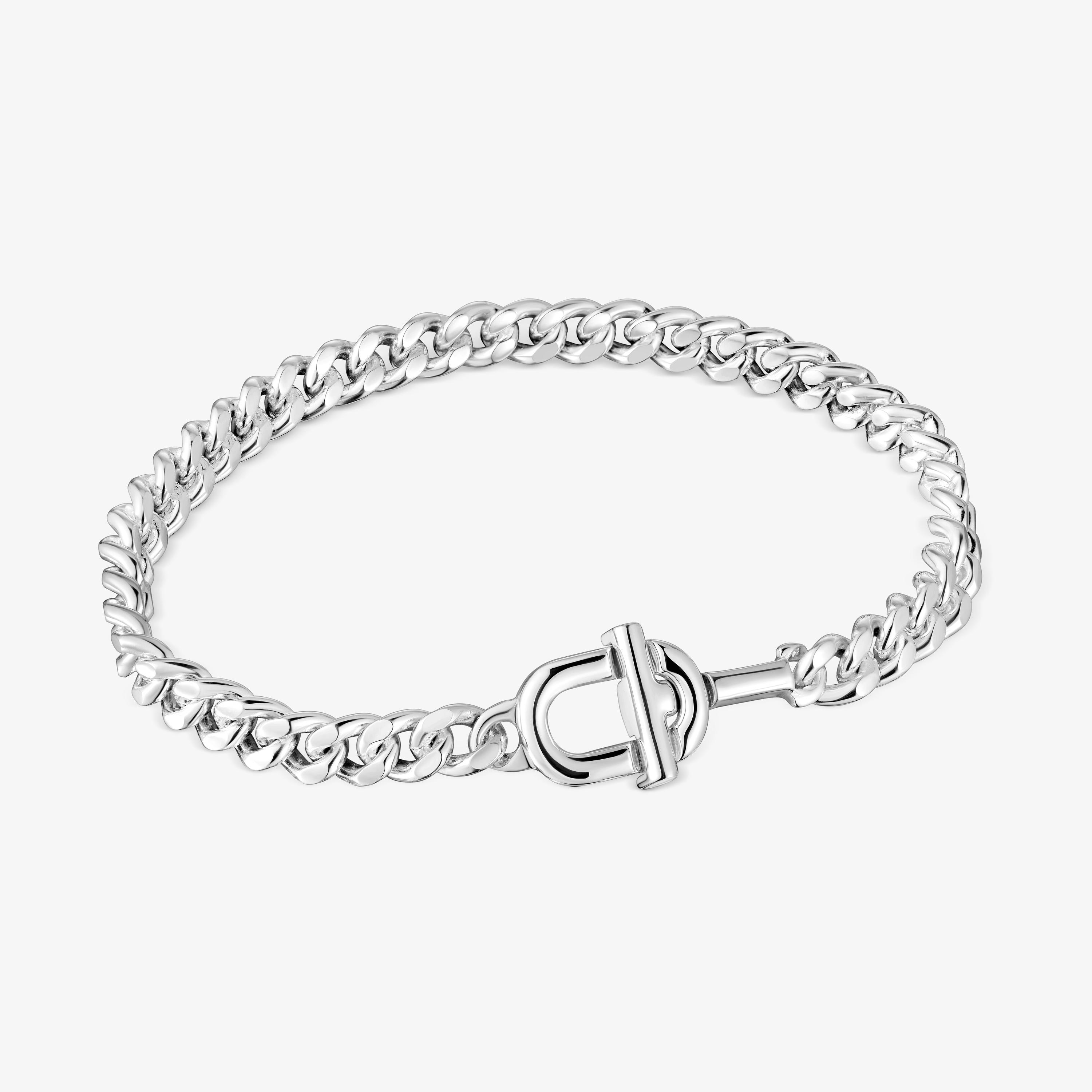 TOUS MANIFESTO curb chain Bracelet in silver
