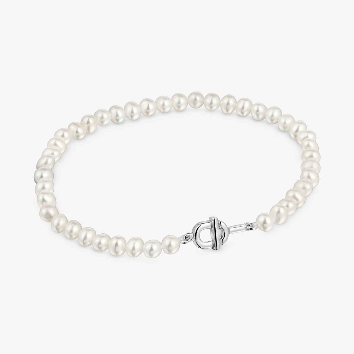 Tous - Pulsera De Plata Y Perlas Cultivadas Tous Manifesto - Blanco