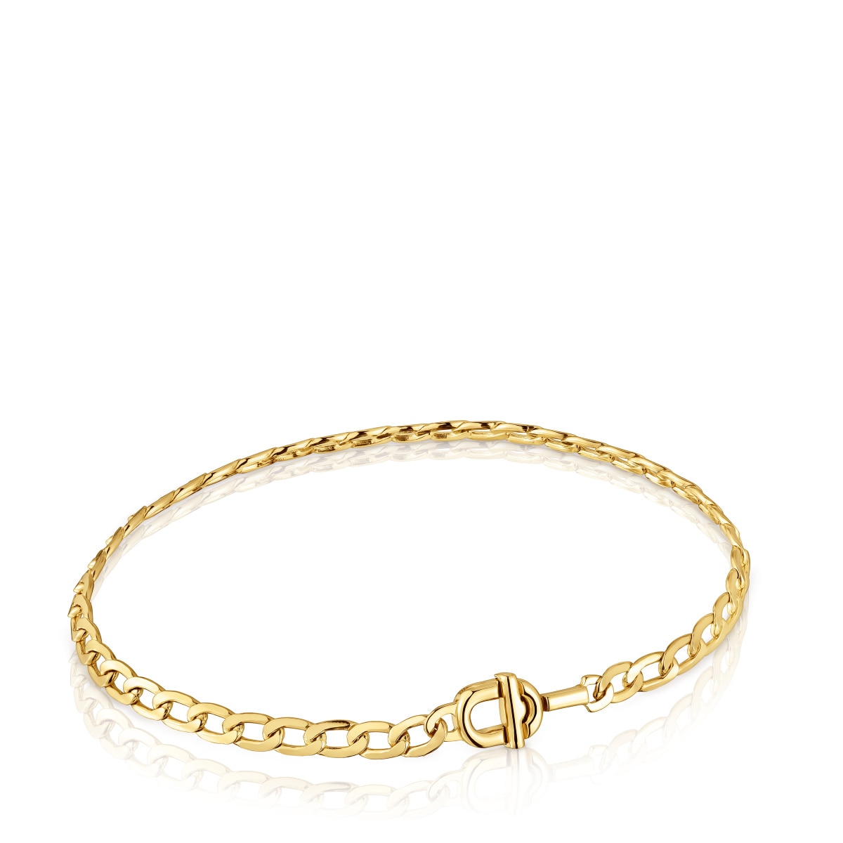 Pulsera con baño de oro 18 kt sobre plata TOUS MANIFESTO image number 0