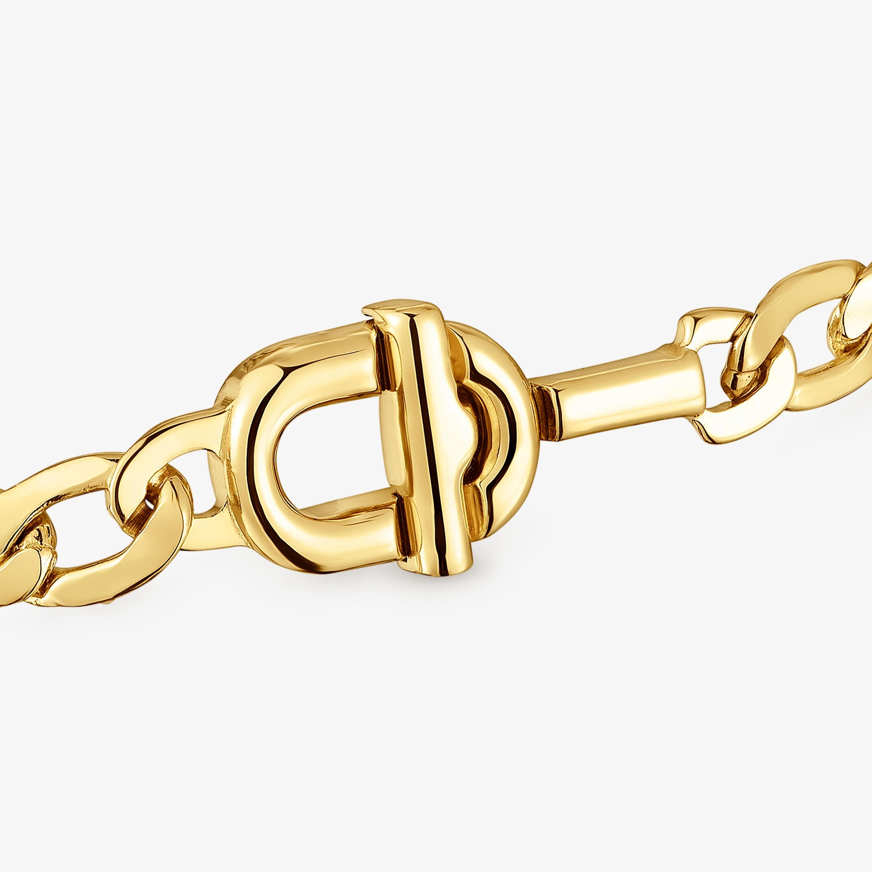 TOUS MANIFESTO curb chain Bracelet with 18K gold vermeil