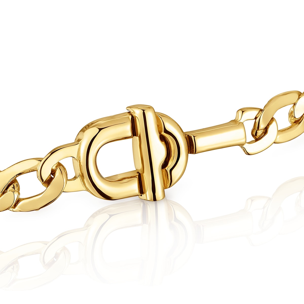 Pulsera con baño de oro 18 kt sobre plata TOUS MANIFESTO image number 1