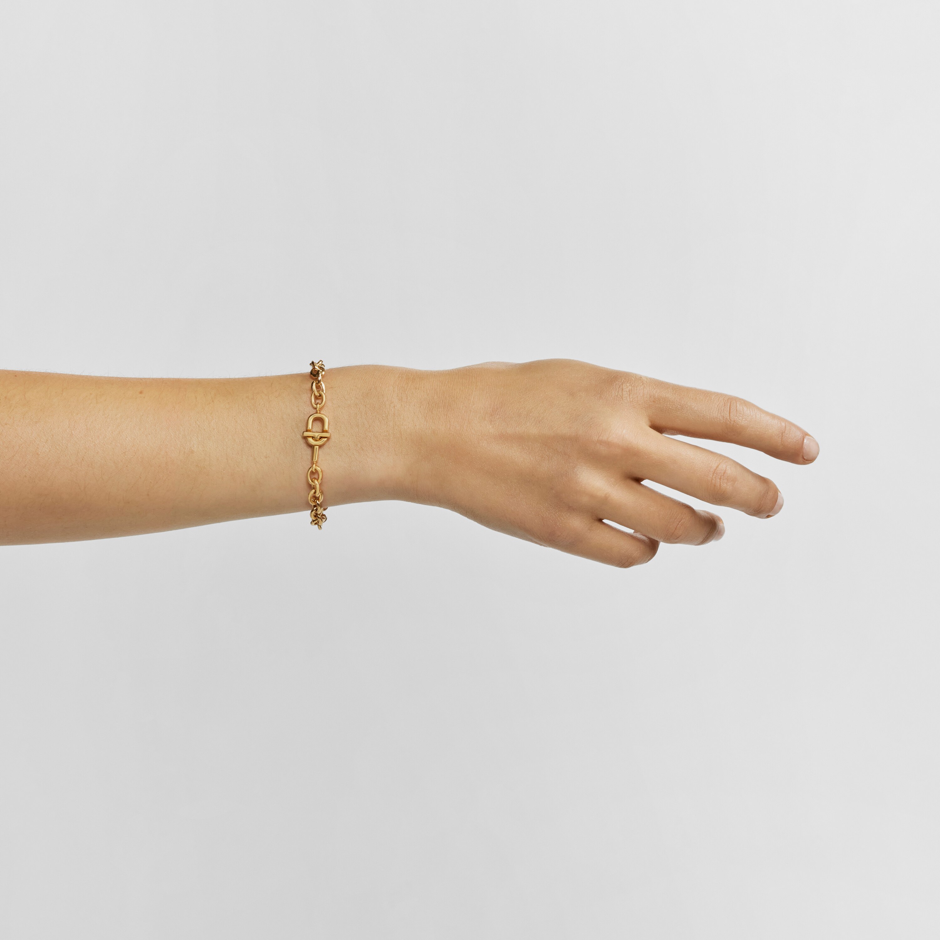 TOUS MANIFESTO chain bracelet with 18K gold vermeil