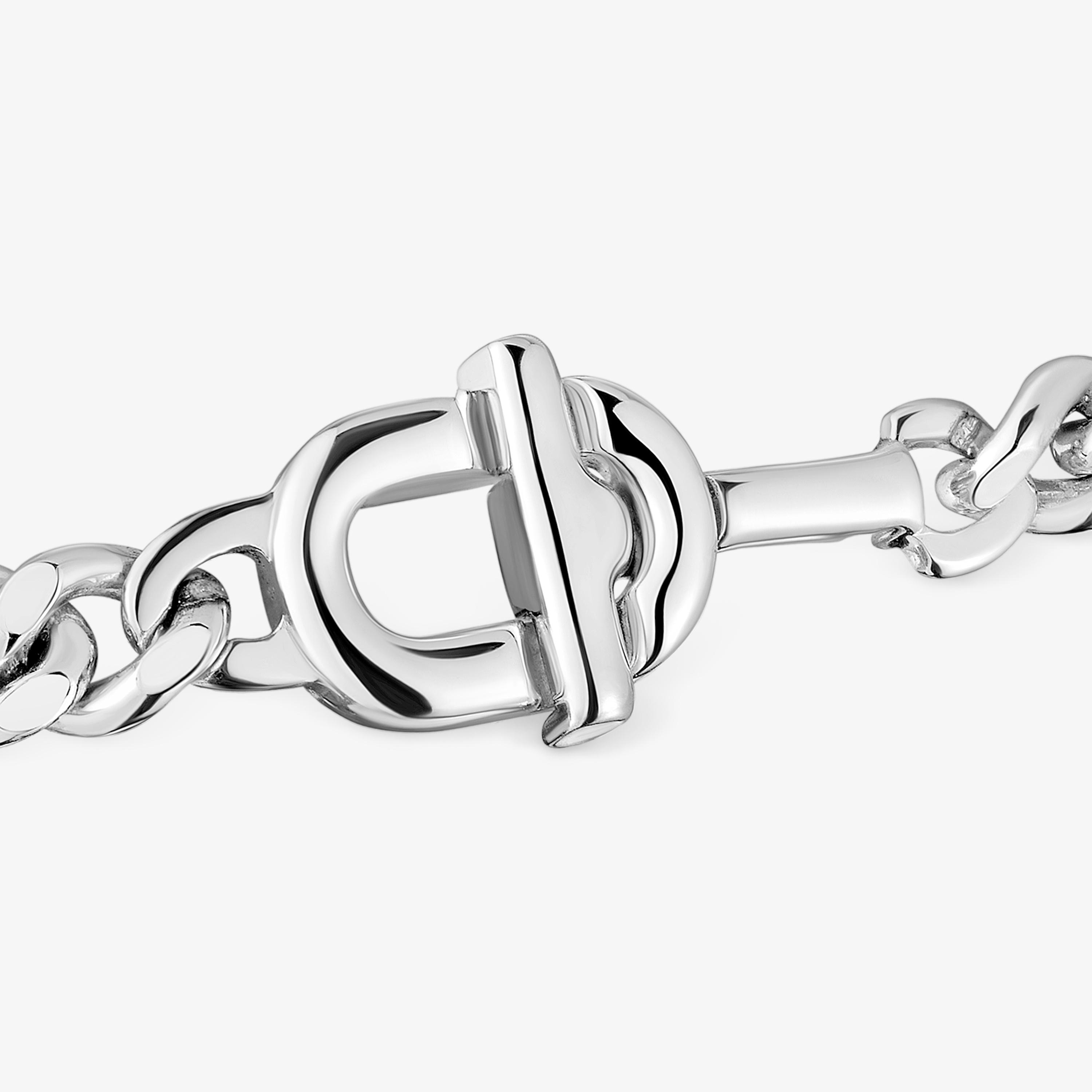TOUS MANIFESTO curb chain Bracelet in silver