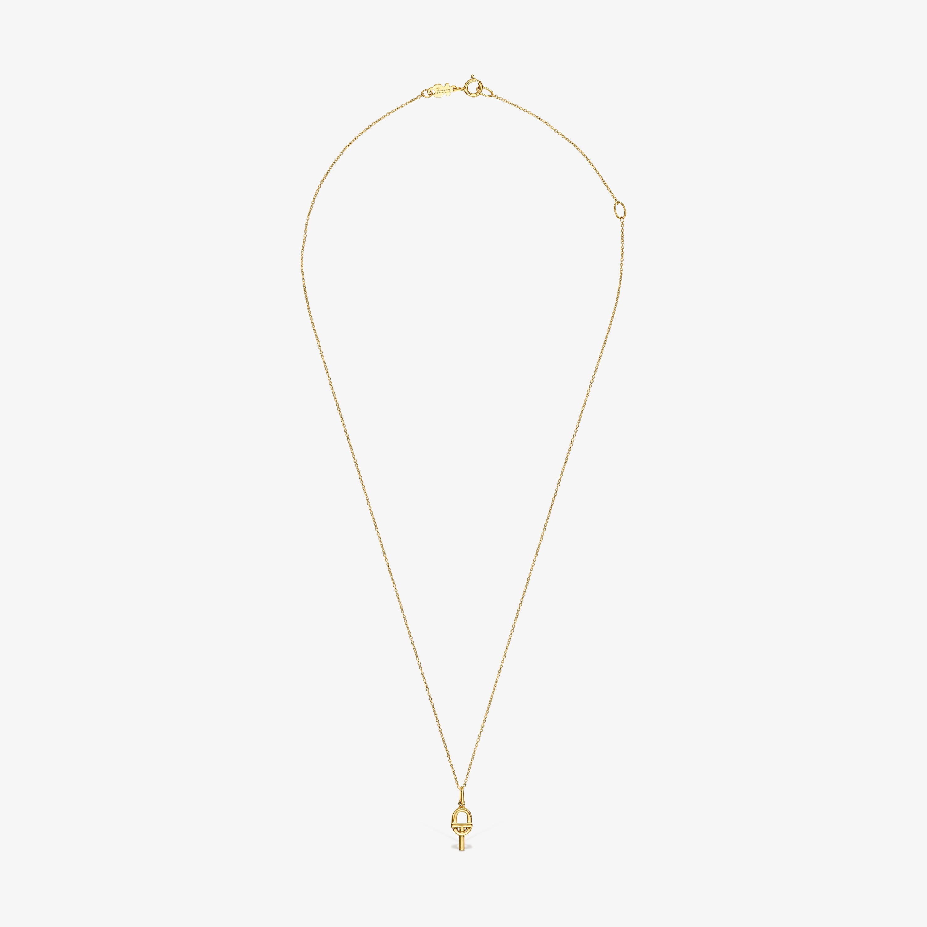 18K solid gold TOUS MANIFESTO Necklace