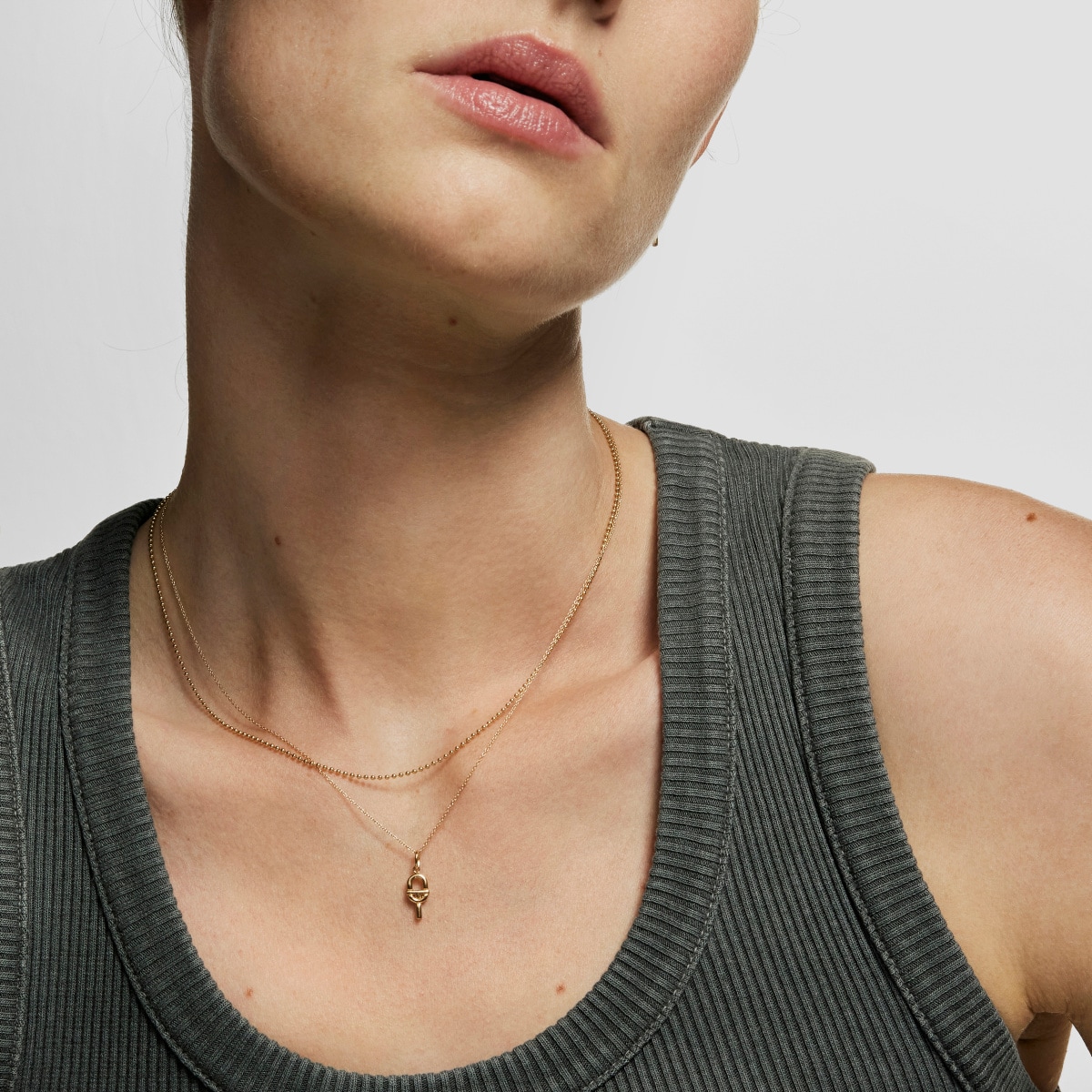 Gold TOUS MANIFESTO Necklace