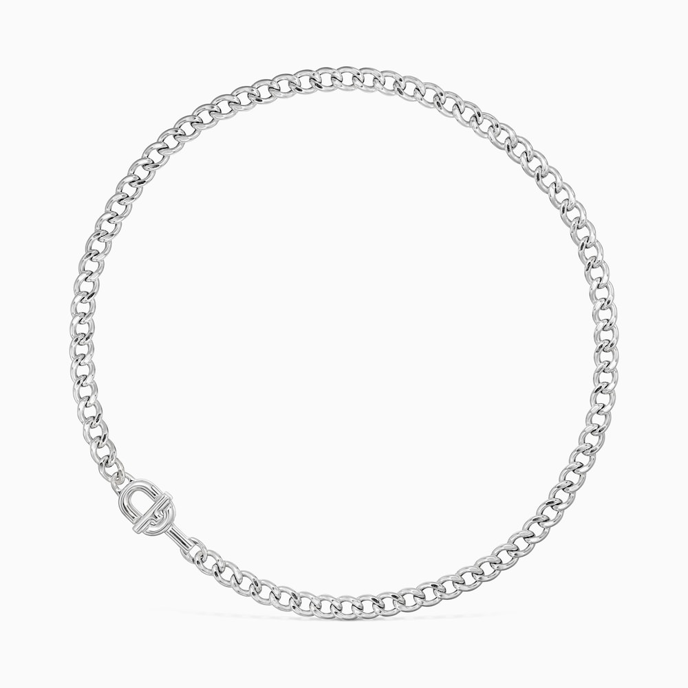 Cadena barbada de plata TOUS MANIFESTO