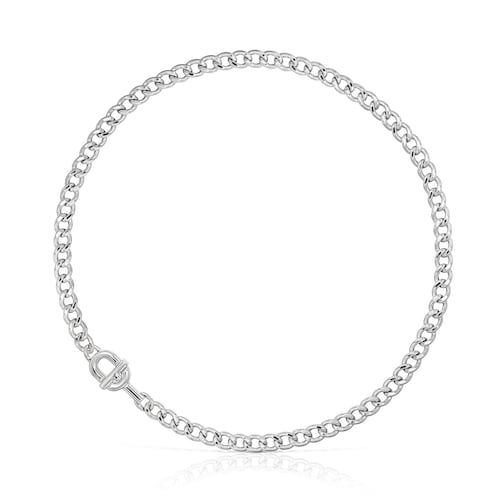 TOUS MANIFESTO curbed Chain in silver image number 0