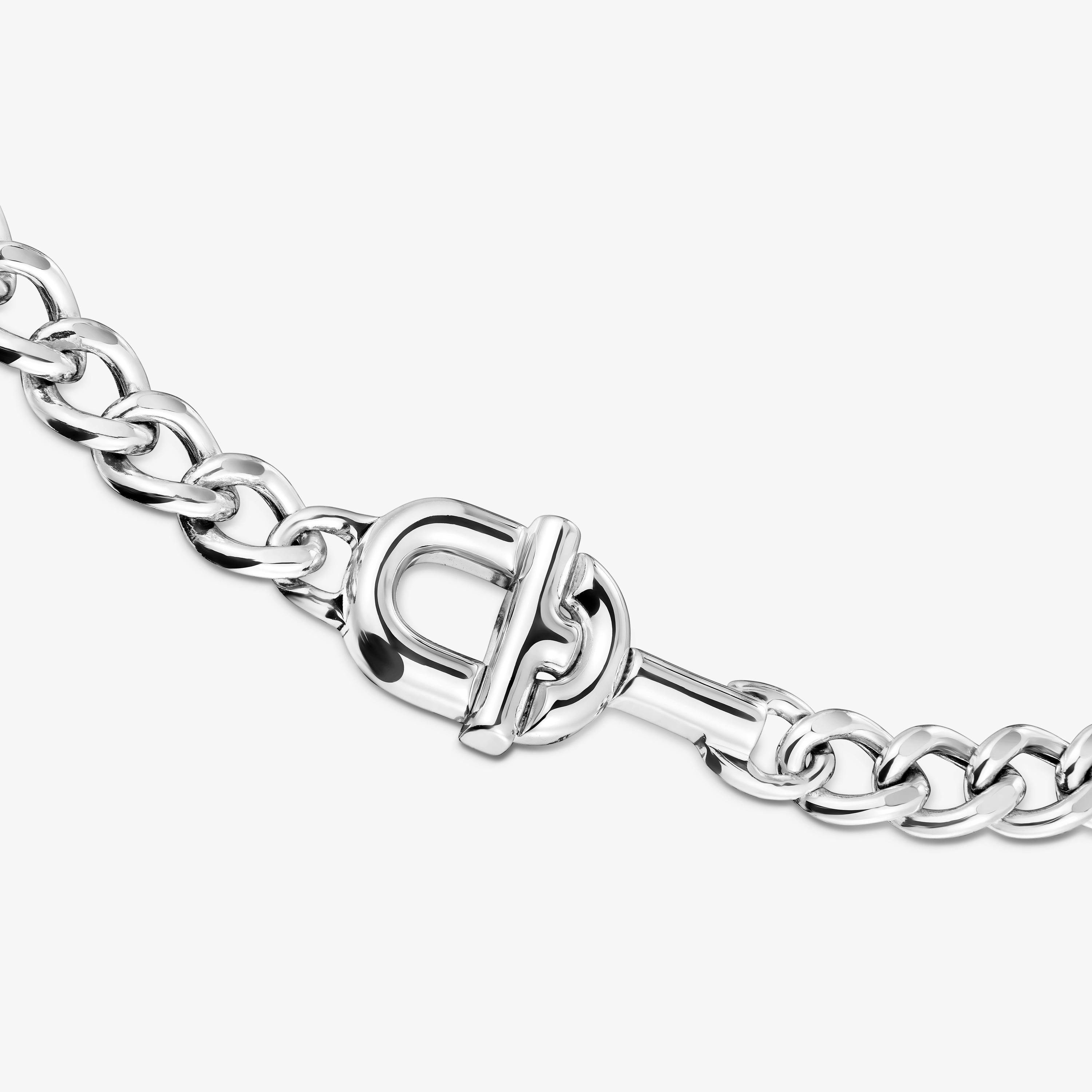 TOUS MANIFESTO curbed Chain in silver