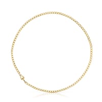Gargantilla barbada con baño de oro 18 kt sobre plata TOUS MANIFESTO