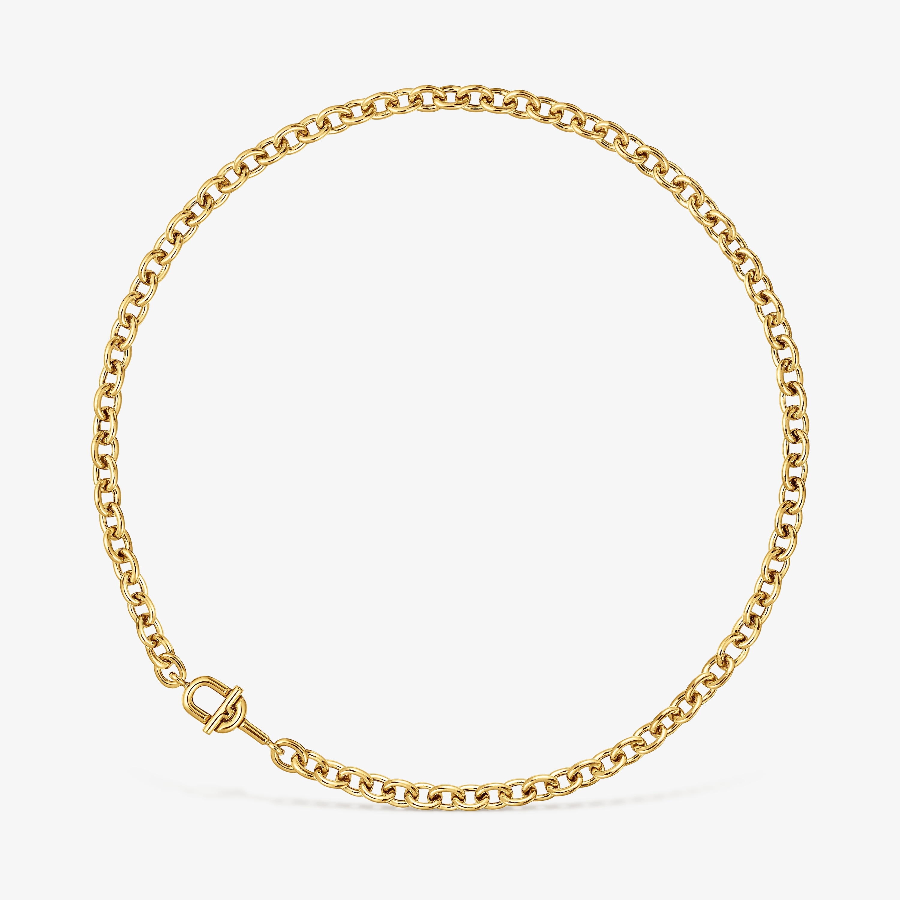 TOUS MANIFESTO chain choker with 18K gold vermeil