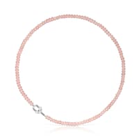 Collar de plata y calcedonia tratada rosa TOUS MANIFESTO
