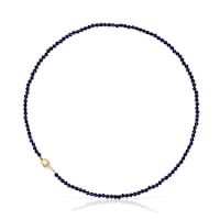 Collar con baño de oro 18 kt sobre plata y sodalita TOUS MANIFESTO