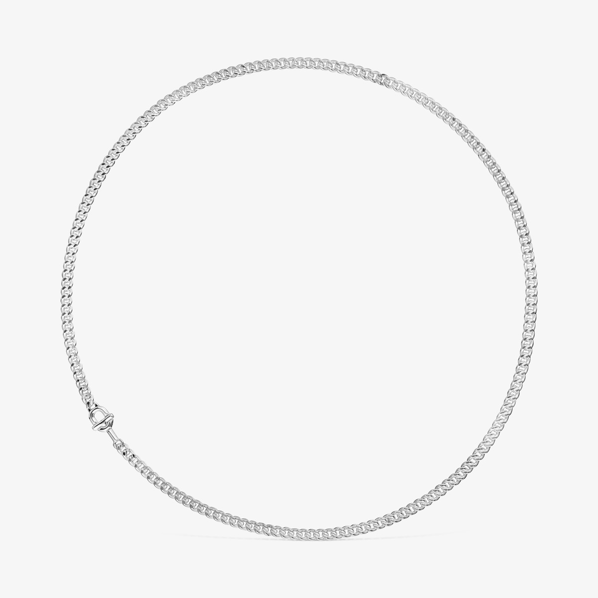 Tous - Gargantilla Barbada De Plata Tous Manifesto 42 Cm - Plateado