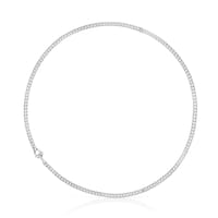 Gargantilla barbada de plata TOUS MANIFESTO 42 cm