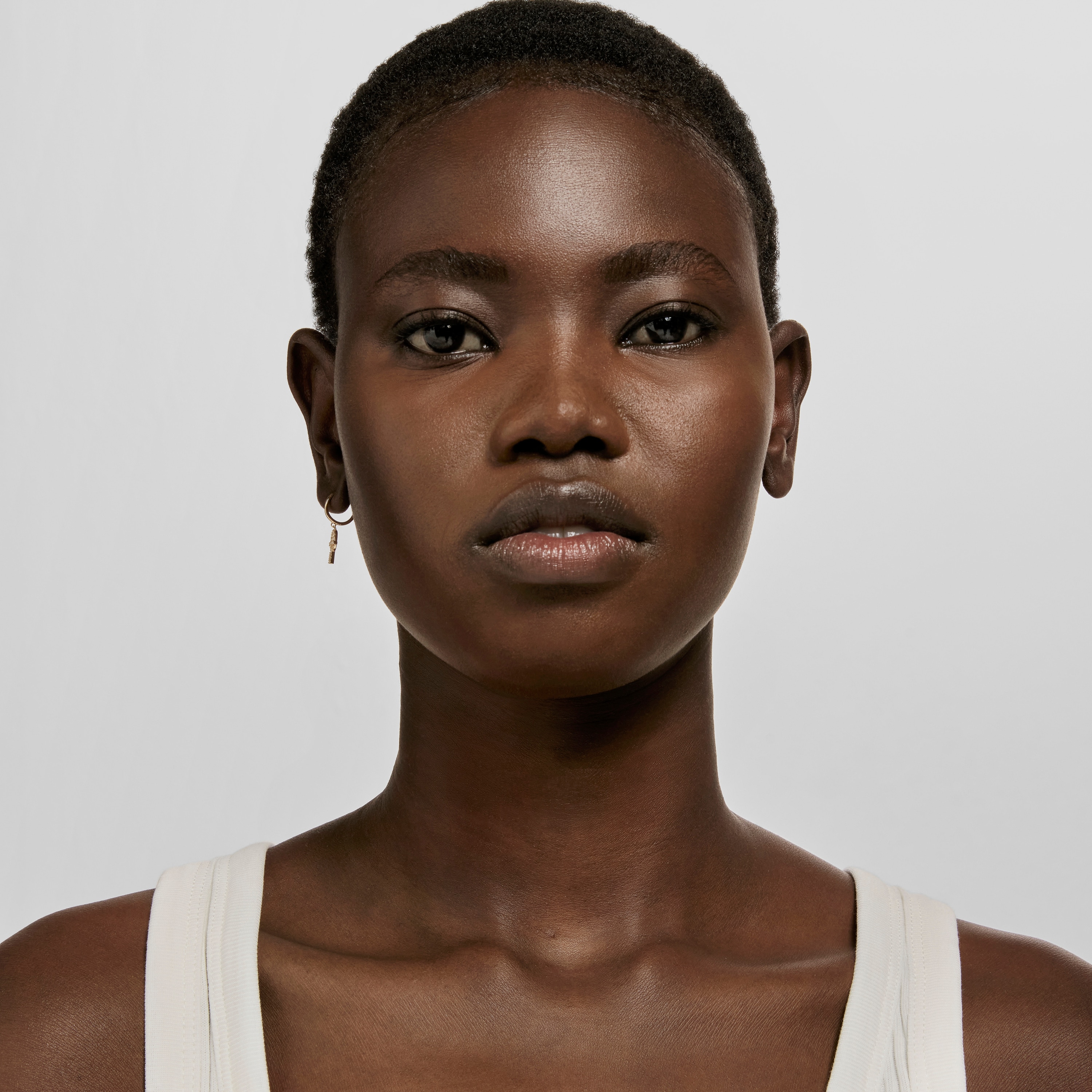 TOUS MANIFESTO 18K solid gold Single Earring with diamonds