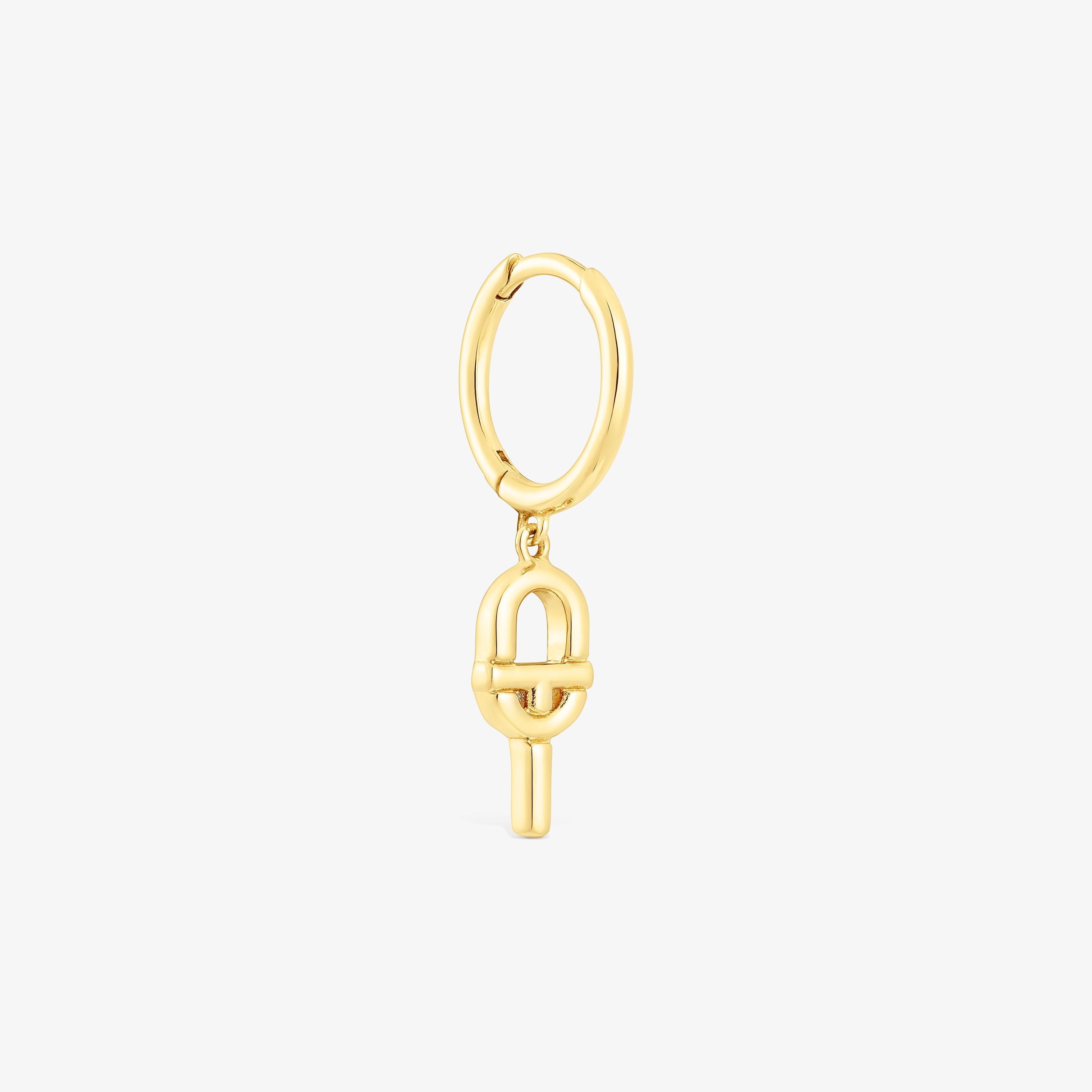 18K solid gold TOUS MANIFESTO Single Earring