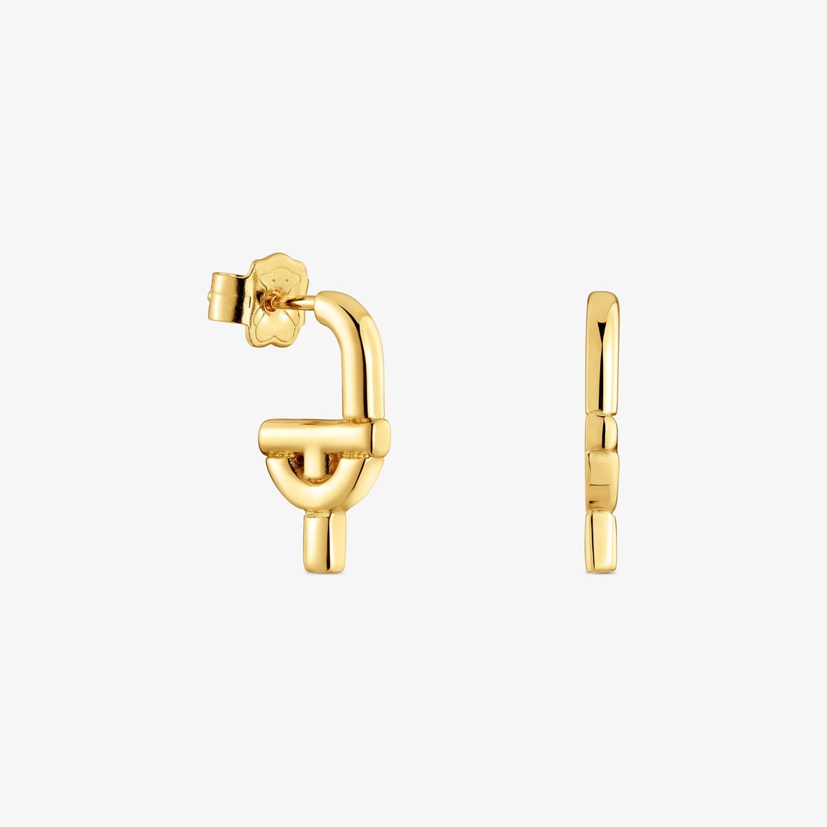 Tous - Pendientes Con Baño De Oro 18 Kt Sobre Plata Tous Manifesto - Dorado