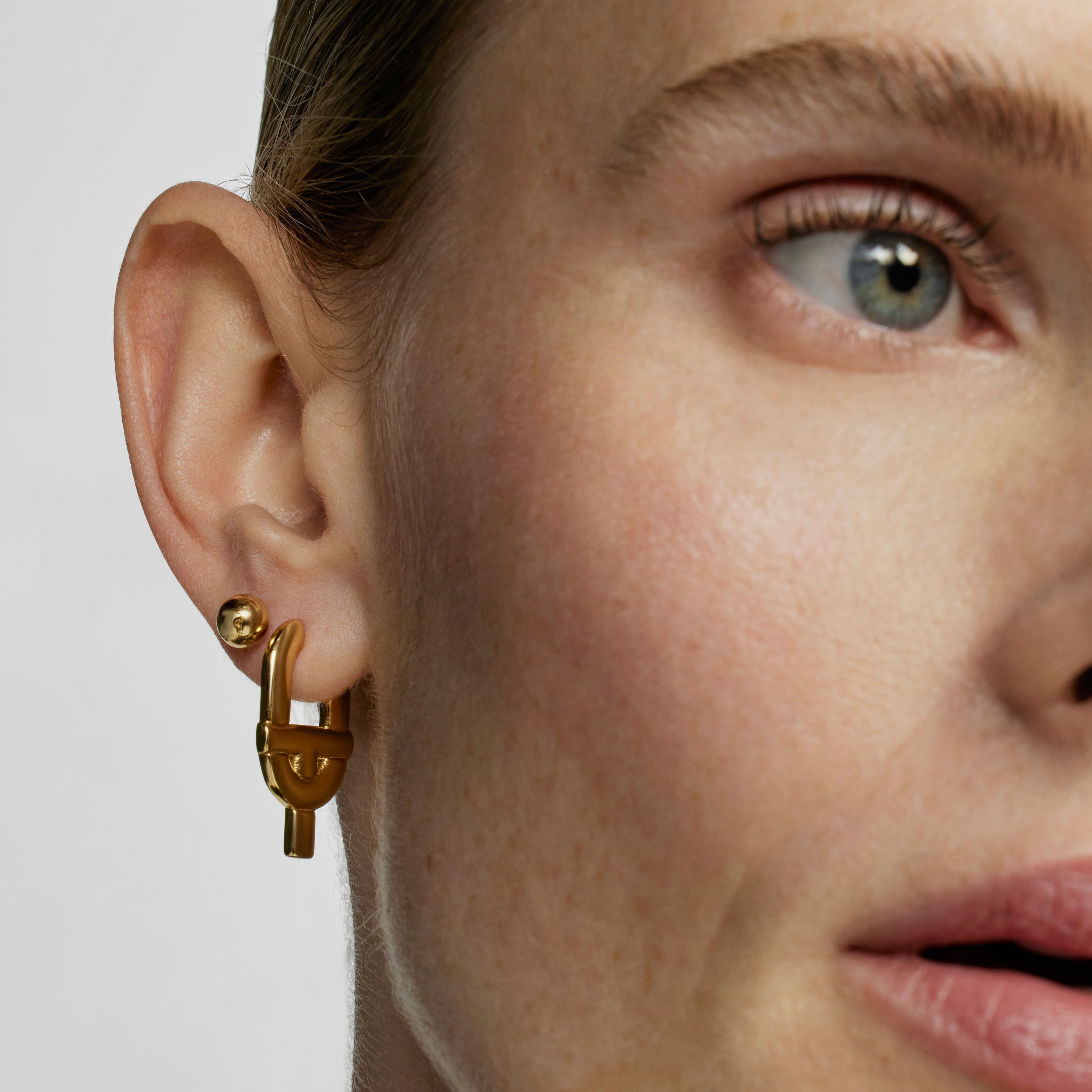 TOUS MANIFESTO Earrings with 18K gold vermeil