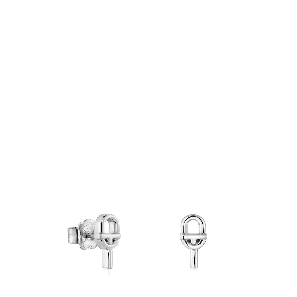 Small silver TOUS MANIFESTO Earrings