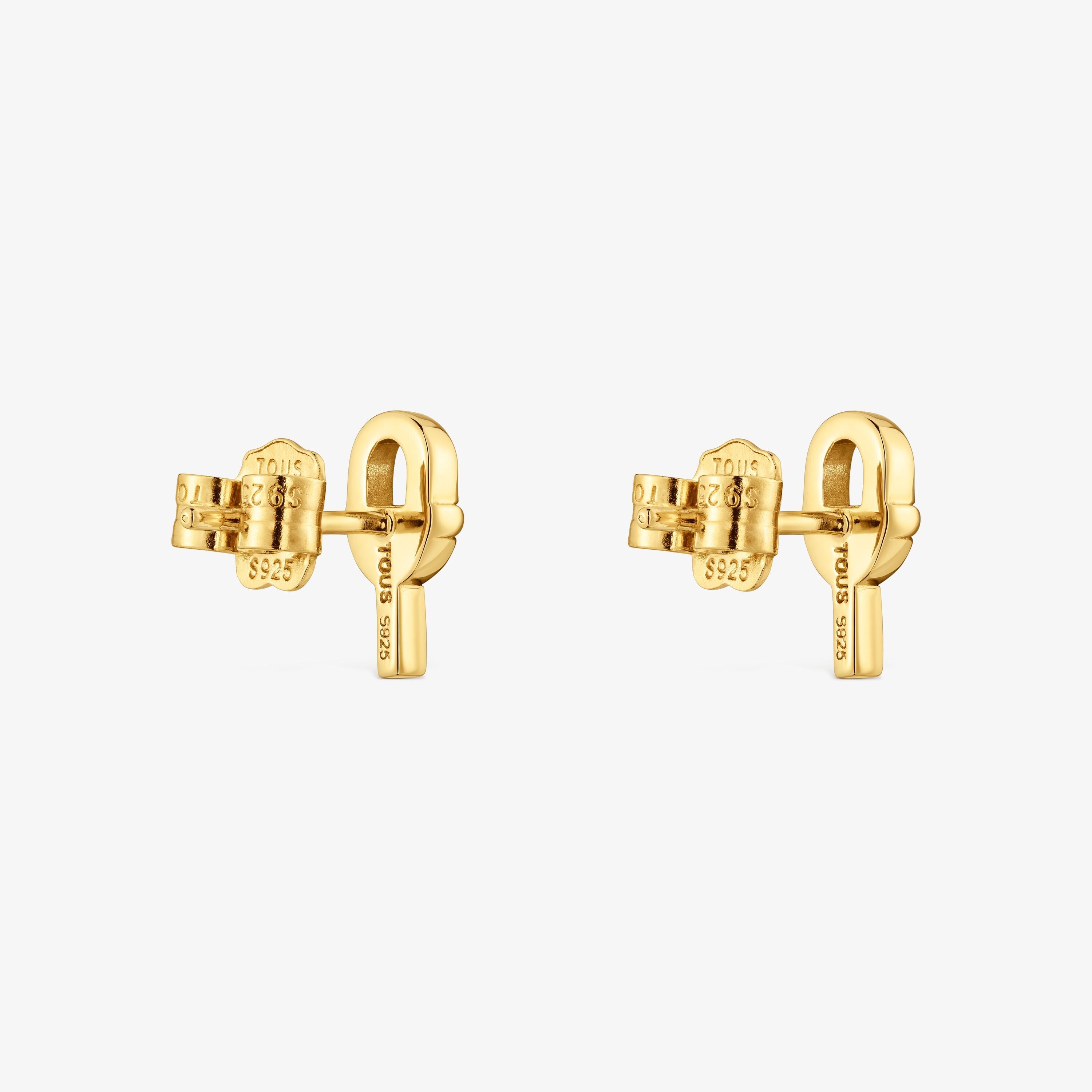 Small TOUS MANIFESTO Earrings with 18K gold vermeil