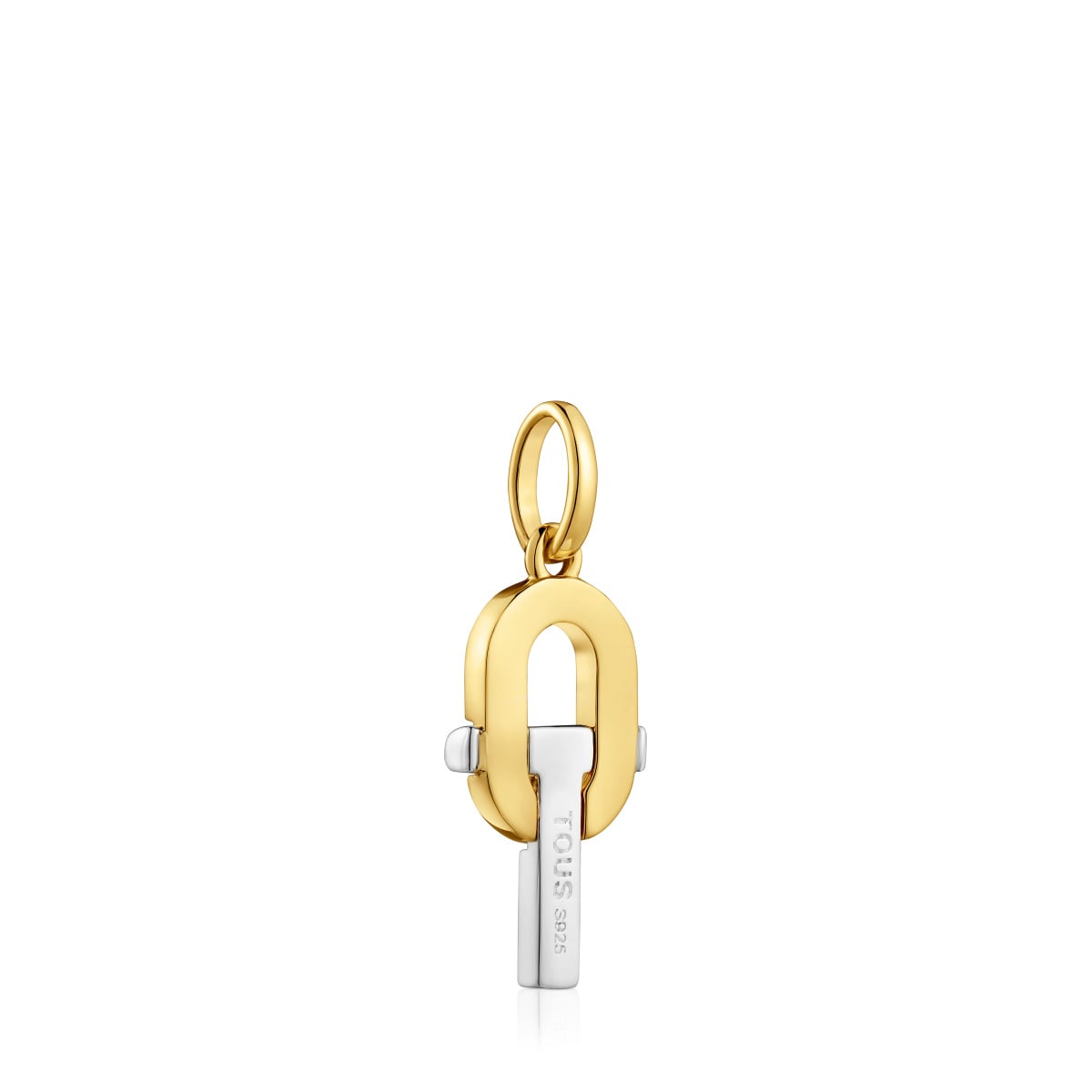 TOUS MANIFESTO Pendant in silver with 18kt gold plating over silver