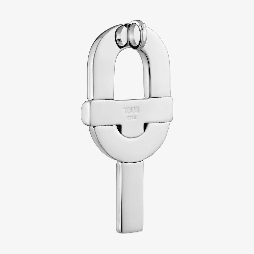 Veľk&yacute; strieborn&yacute; Pr&iacute;vesok TOUS MANIFESTO