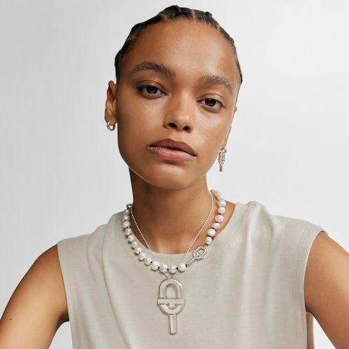 Colgante grande de plata TOUS MANIFESTO