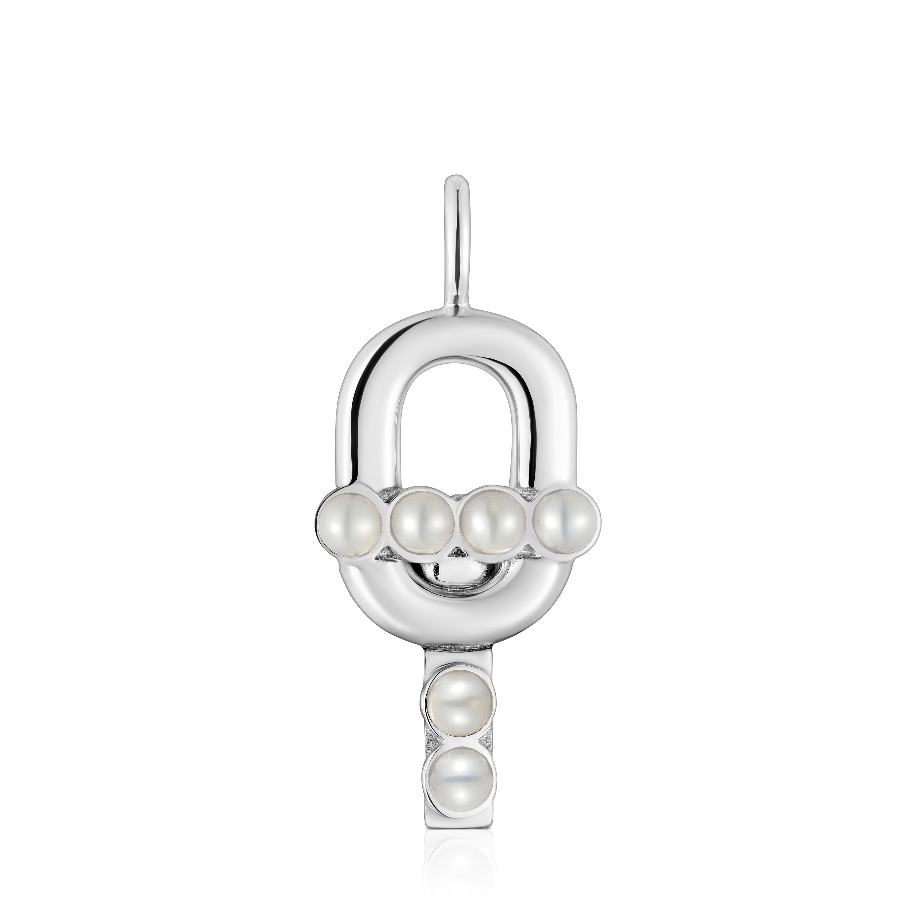 Silver Pendant with cultured pearls TOUS MANIFESTO