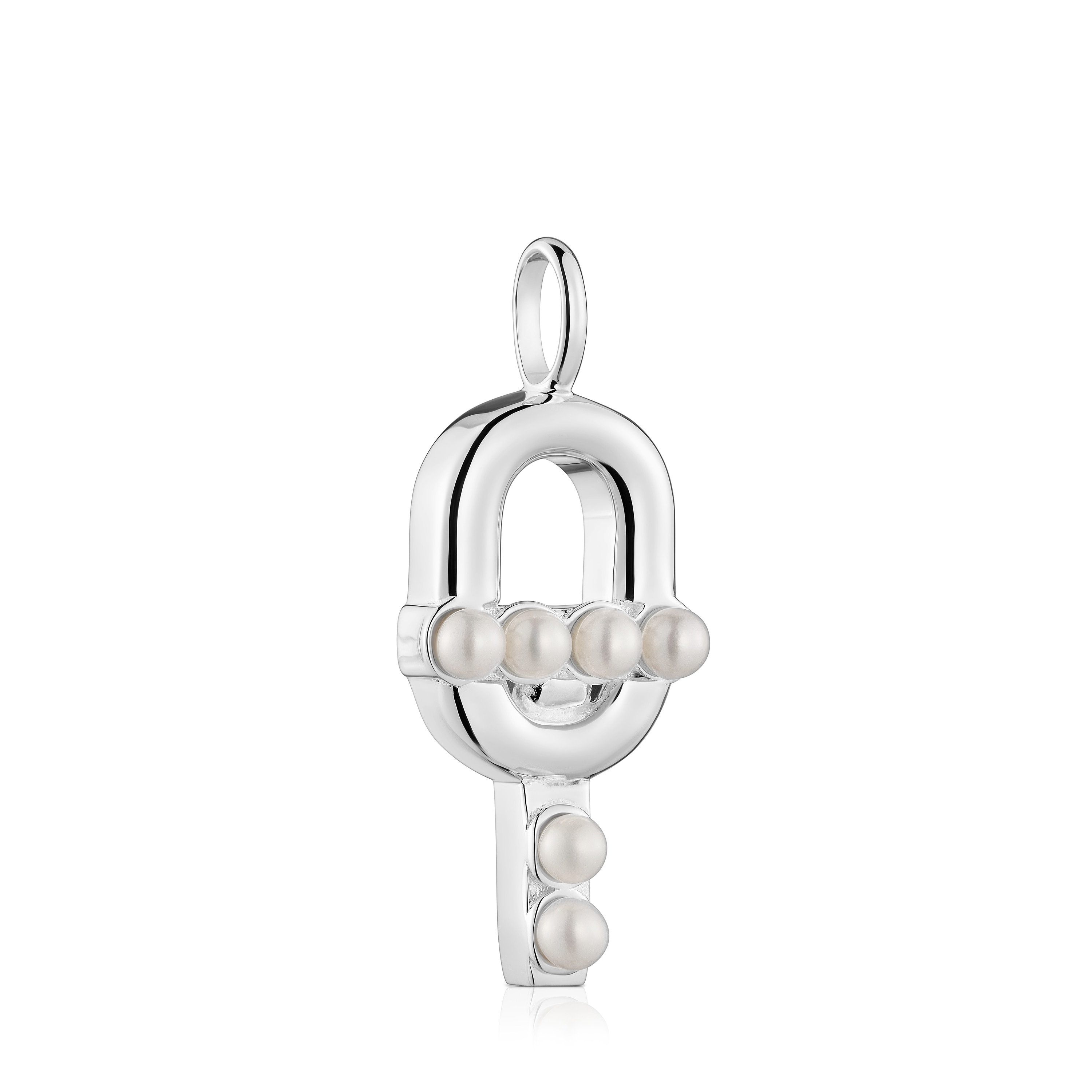 Silver Pendant with cultured pearls TOUS MANIFESTO