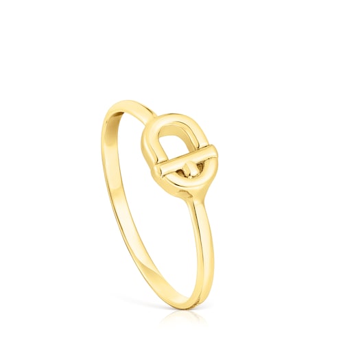 Gold TOUS MANIFESTO Ring