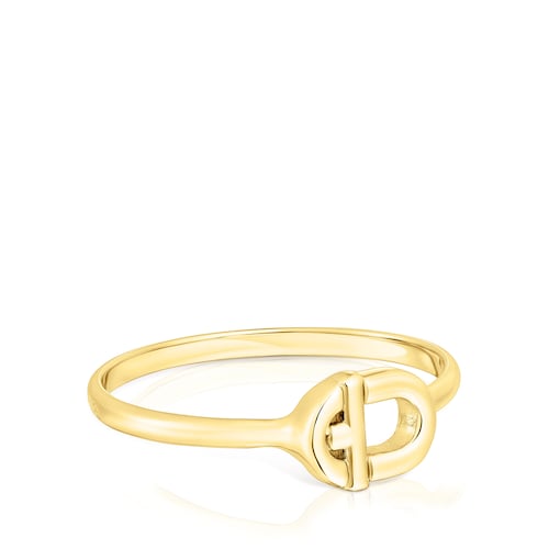 Gold TOUS MANIFESTO Ring