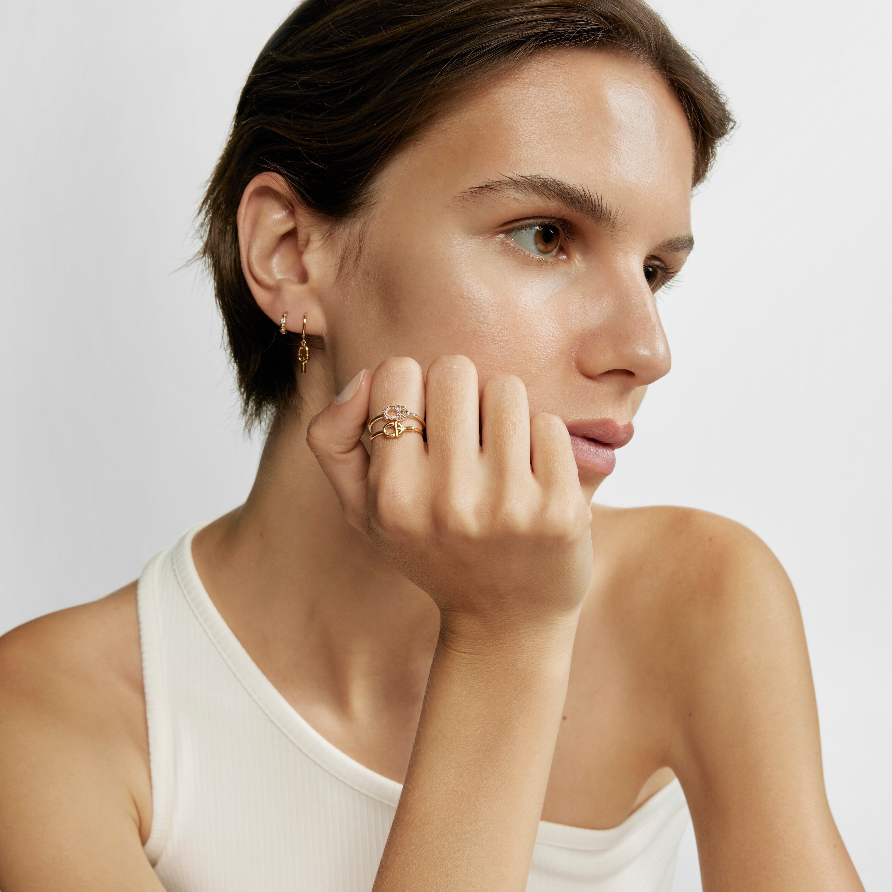 18K solid gold TOUS MANIFESTO Ring