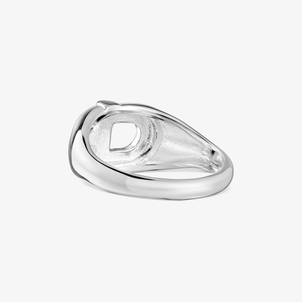 Anello a sigillo con placcatura in oro 18&nbsp;kt su argento TOUS MANIFESTO