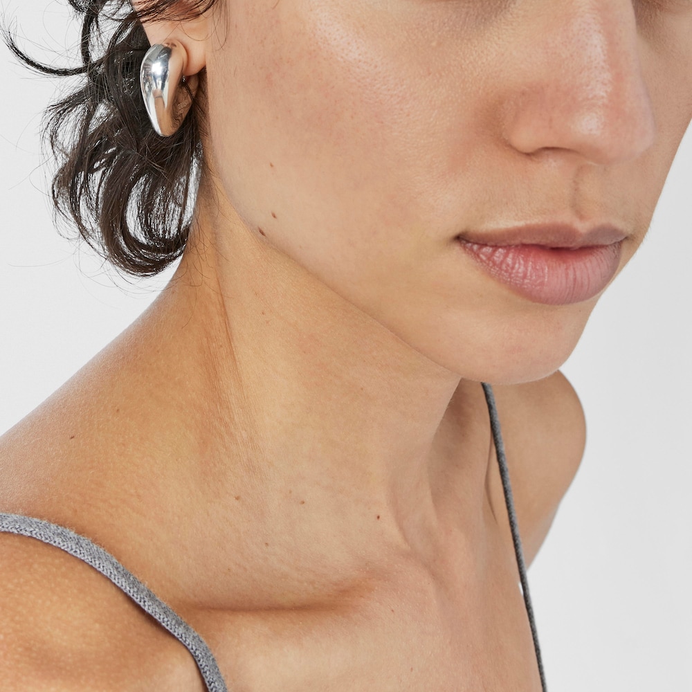 Pendientes de plata coraz&oacute;n Tabit