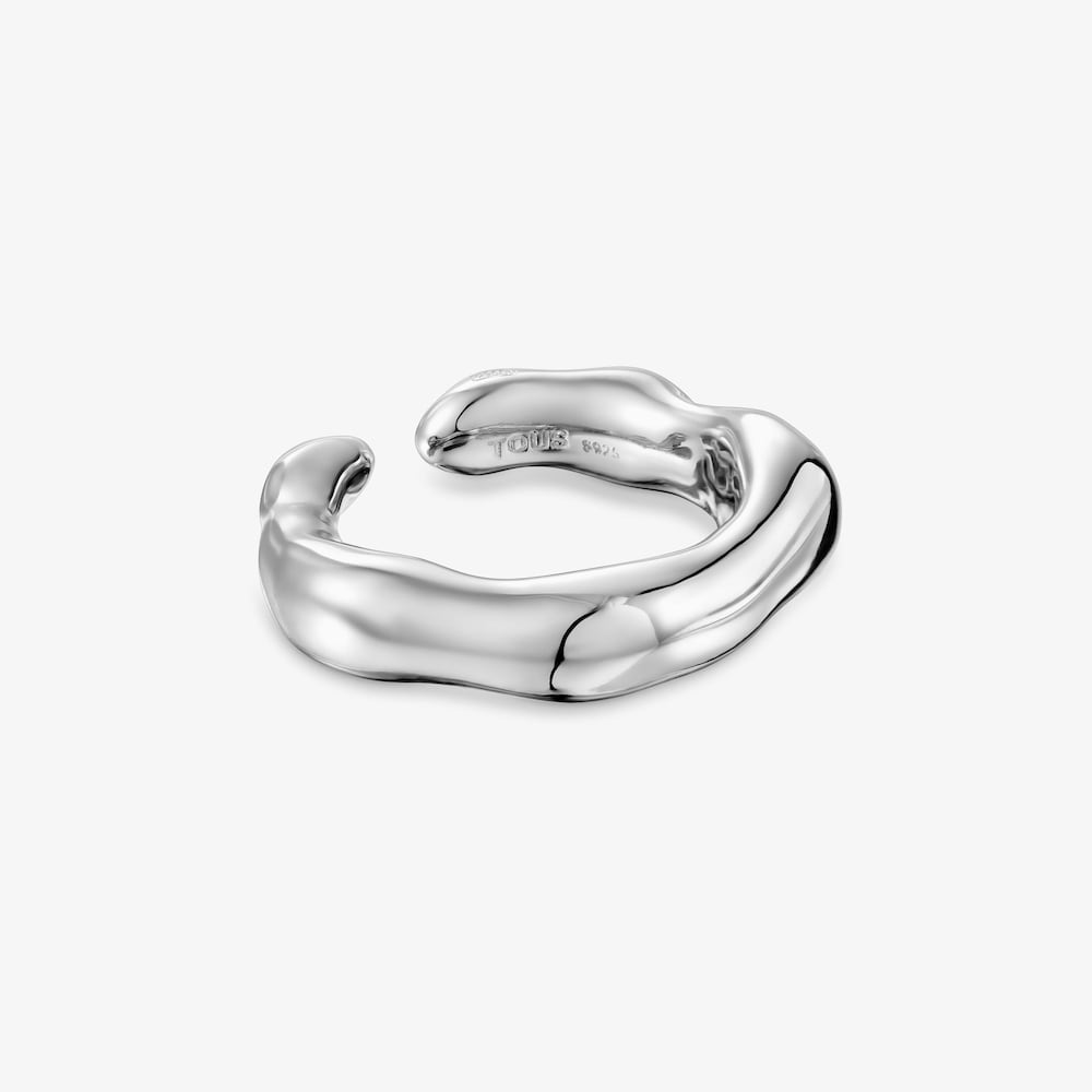 Anillo abierto de plata Tabit