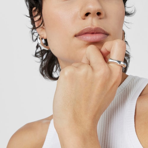 Silver open Ring Tabit