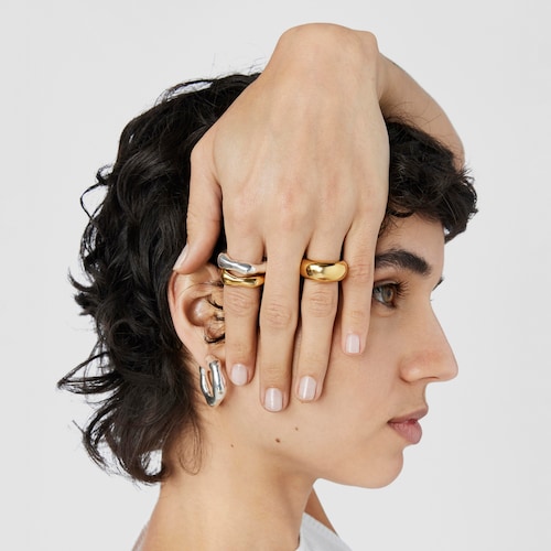Silver open Ring Tabit
