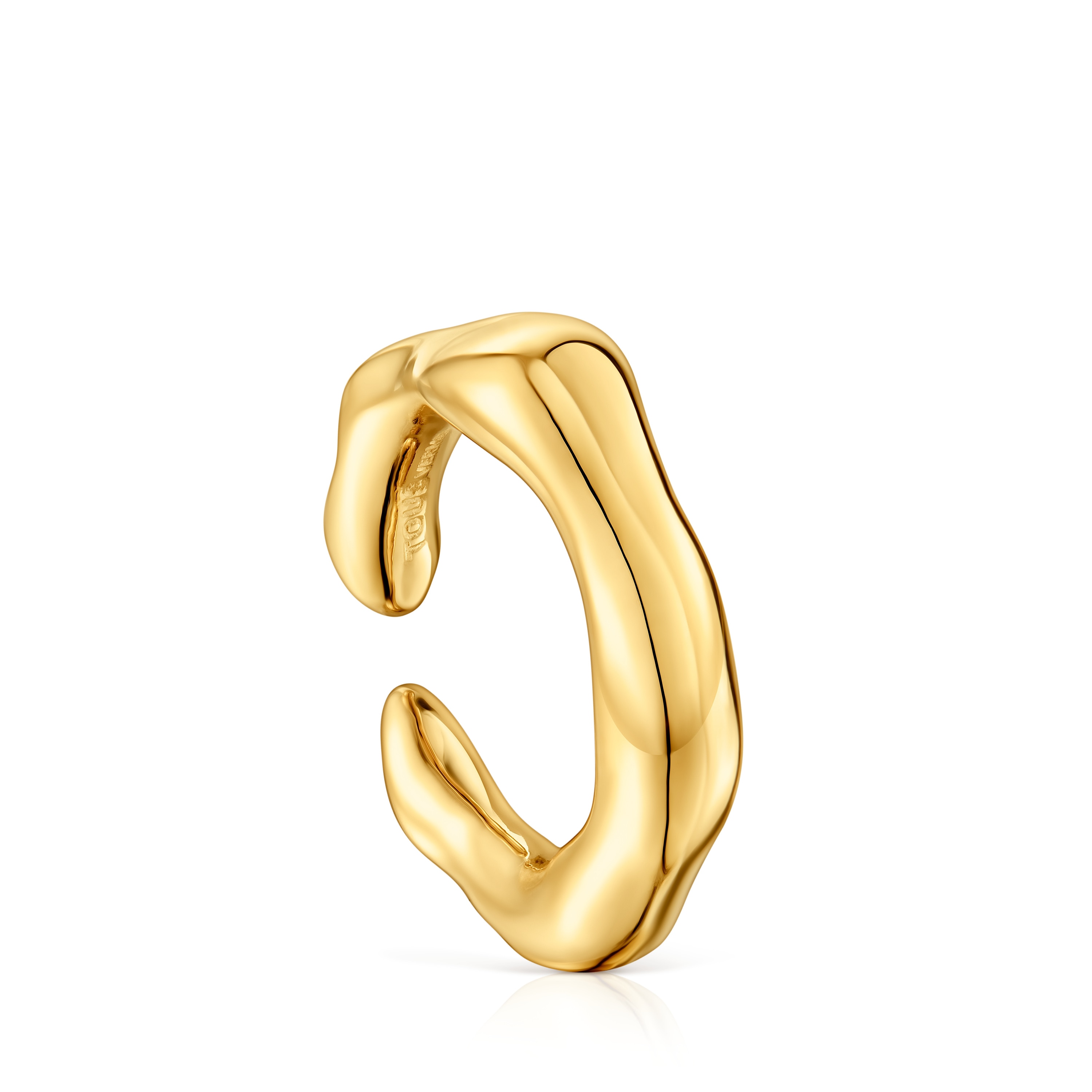 Silver vermeil Open ring Tabit