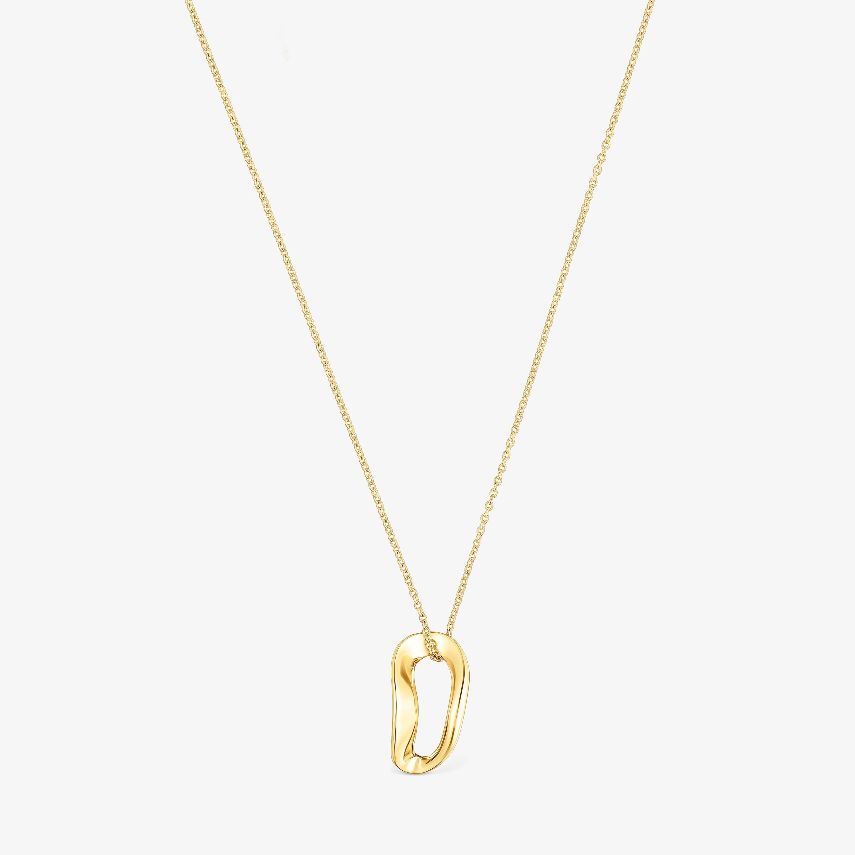Silver vermeil Necklace Gregal