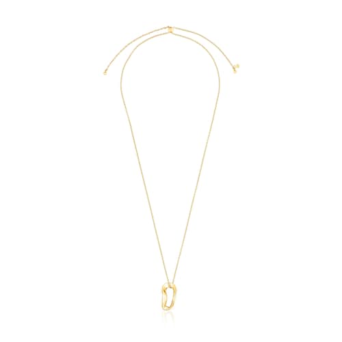 Silver vermeil Necklace Gregal