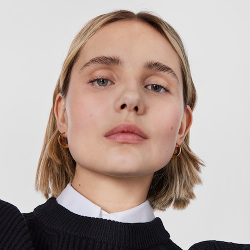 Silver vermeil Hoop earrings Gregal