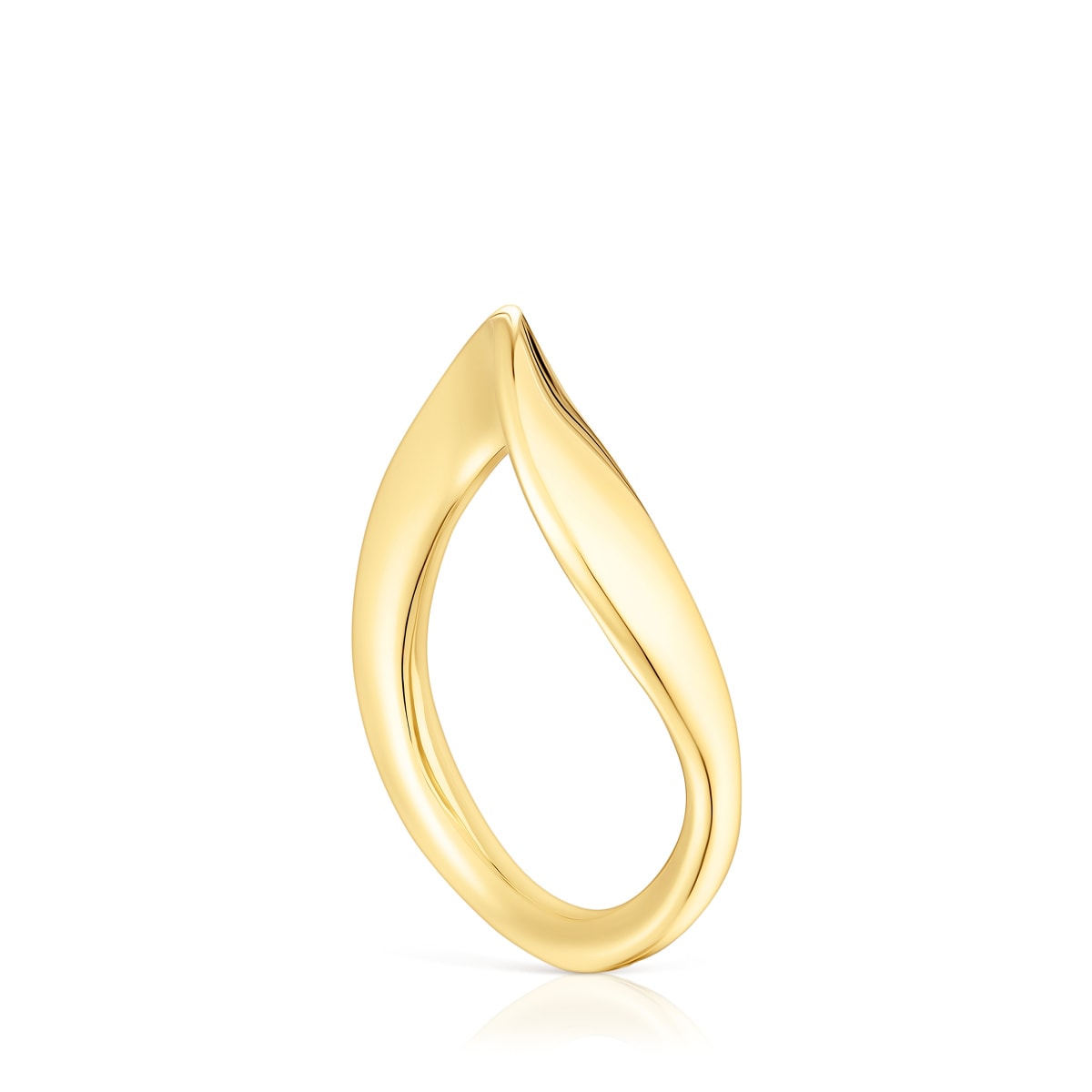 Tous - Anillo De Plata Vermeil Gregal Talla 20