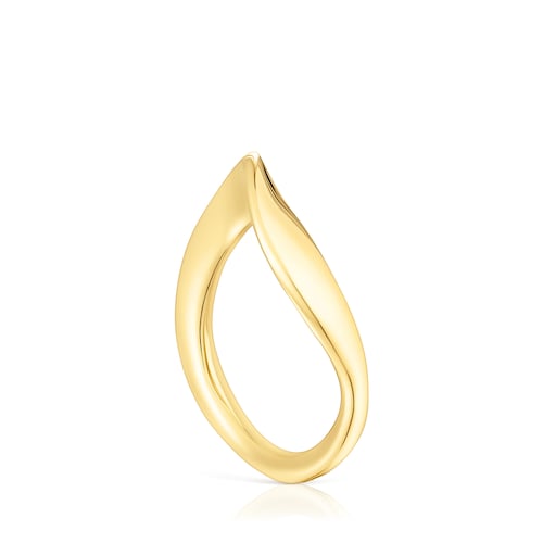 Silver vermeil Ring Gregal
