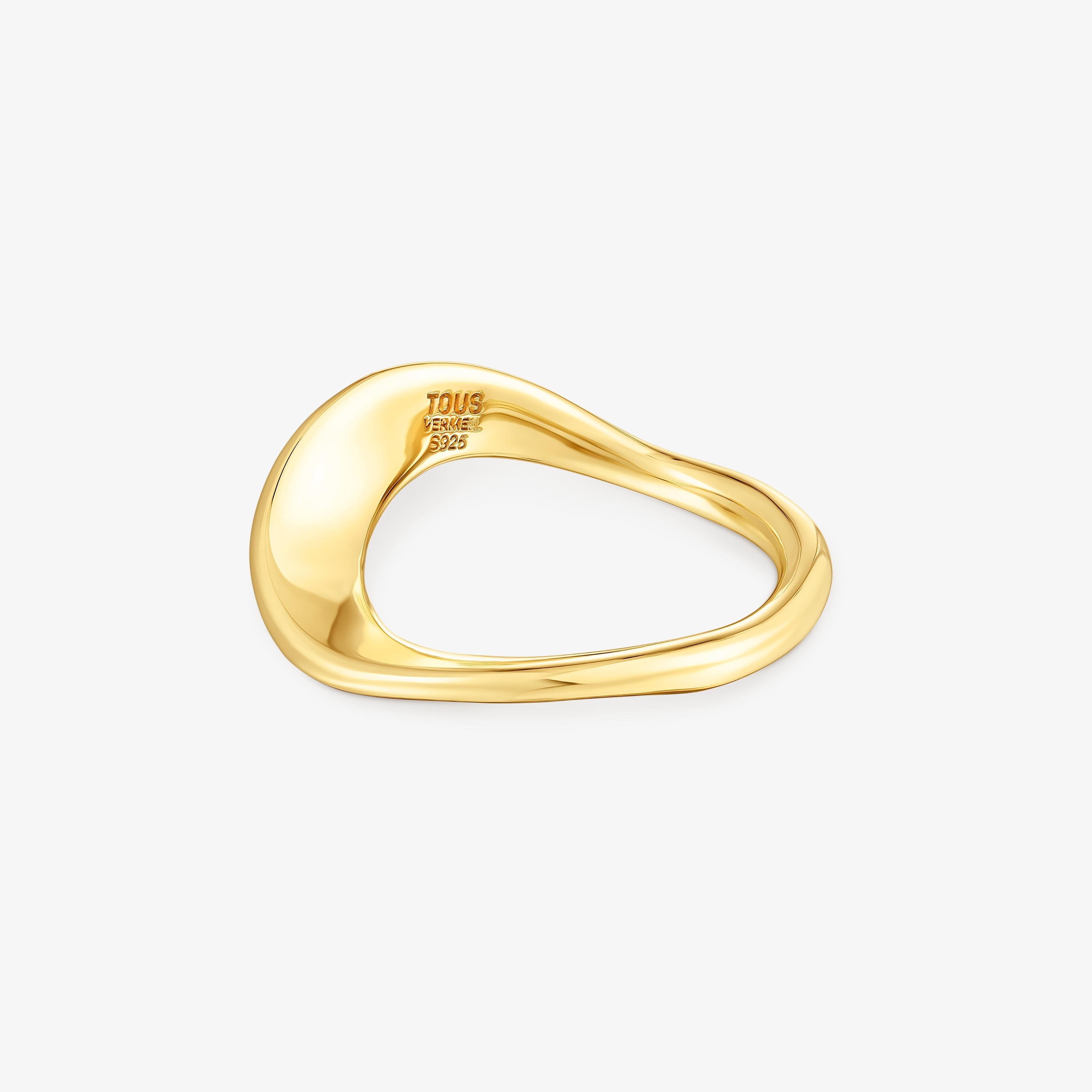 silver vermeil Ring Gregal