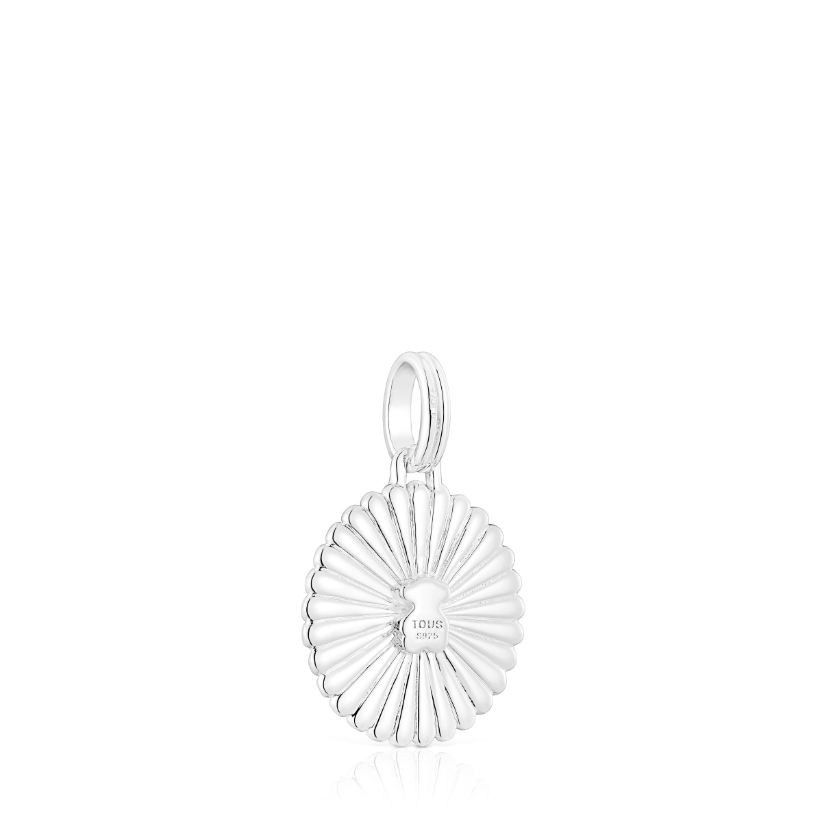 Silver and silver vermeil TOUS Alphabet letter Ñ medallion Pendant