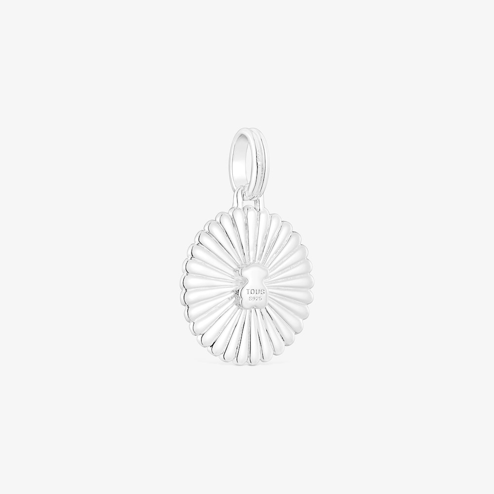 Dije medalla letra Y de plata y plata con ba&ntilde;o de oro 18 kt sobre plata TOUS Alphabet